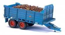 Busch Autos 53804 Anhänger Fortschritt T88 mit Rübenladung 