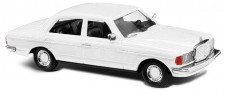 Busch Autos 60211 Bausatz MB W123 Limousine weiß 