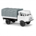 Busch Autos 60259 MiniKit: Robur 1800 tiefe Pritsche weiß 
