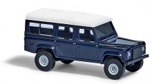 Busch Autos 8372 Land Rover Defender blau 