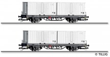 Tillig 01109 Güterwagenset der Deutschen Post 