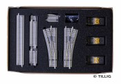 Tillig 01836 Gleiserweiterungsset Rangierbahnhof 