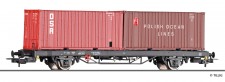 Tillig 77088 Containertragwagen Lgkks 4444 der DR 