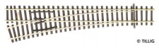 Tillig 83332 Weiche EW2 15° links , L = 166 mm