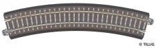Tillig 83709 Bettungs-Gleisstück gebogen grau R11 R31 