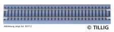 Tillig 83714 Bettungs-Gleisstück braun G3 L=43mm 