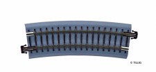 Tillig 83718 Bettungs-Gleis gebogen braun R22 