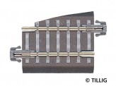 Tillig 83722 Bett.-Gleis Paß-St. grau G5 36mm links 