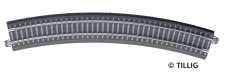 Tillig 83770 Bettungsgleis grau gebogen R31 