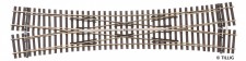 Tillig 85391 Hand-Doppelkreuzungsweiche 15°, L=276mm 