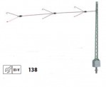 Sommerfeldt 138 Bogenabzug für 3 Gleise (ohne Mast) 