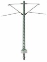 Sommerfeldt 186 Gitter Mittelmast mit 2 Auslegern 