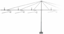 Sommerfeldt 270 FS Mast für 6 Gleise ohne Zubehör 