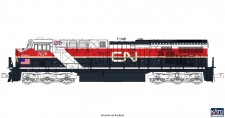 Kato 176-2026 CN Diesellok GE ES44AC #2026 Ep.6 