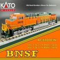 Kato USA 1767114 BNSF Diesellok GE AC4400CW Ep.5 