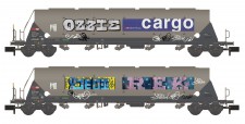 Hobbytrain 23478 SBB Cargo Silowagen-Set Ep.6 Graffiti 