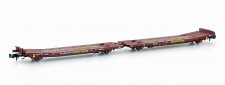 Hobbytrain 23785 DR/TWA Doppelflachwagen Laadks Ep.4 