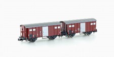 Hobbytrain 24250 SBB gedeckte Güterwagen-Set 2-tlg Ep.3 