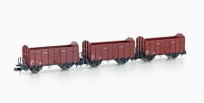 Hobbytrain 24301 SBB offene Güterwagen-Set 3-tlg Ep.4 