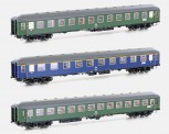 Hobbytrain 43041 DB Personenwagen-Set 3-tlg D1213 Ep.4 AC 