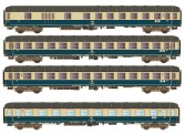 Hobbytrain 43051 DB Reisezugwagen-Set A D351 4-tlg Ep.4 