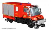 Hobbytrain 43203 Zweiwege Unimog U423 Feuerwehr, Ep.VI,  