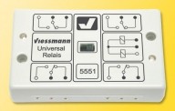 Viessmann 5551 Universal Relais 1x4UM 