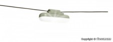 Viessmann 6366 LED Hängelampe mit Seilaufhängung, weiß 