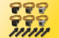 Viessmann 6806 Kontaktstecksockelset 6-tlg. 