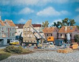 Faller 130466 Abbruchhaus mit Bagger 