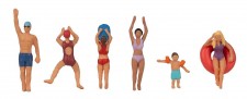 Faller 151687 Beim Baden und Schwimmen 