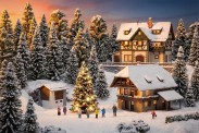 Faller 190031 FALLER Adventskalender Figuren
