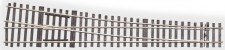Weinert 74405 Kurze Weiche rechts (Flex) - 264mm 