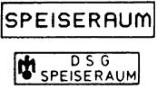 Weinert 9112 Speisewagenschilder 