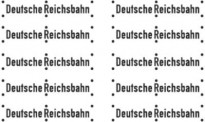 Weinert 91139 Deutsche Reichsbahn Ätzt. 10St 