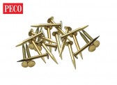 Peco IL-11 Schienennägel Messing 