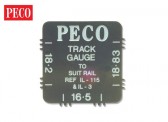 Peco IL-116 16,5, 18,2 und 18,83 mm Spurweite 