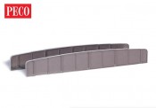 Peco LK-10 Brückengeländer, Plattenk.  