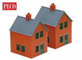Peco LK-14 Bahnhofsgebäude, Backstein 