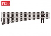 Peco SL-8352 Weiche, 5. Radius, Linke Hand  