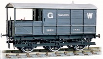 Peco W-603 GWR 24 Tonnen Sechsrad-Bremswagen  