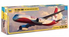 Zvezda 7023 Tupolev TU-204 100 - Red Wings 