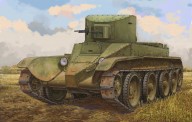 HobbyBoss 84516 Hobby Boss: Soviet BT-2 Tank(late) 