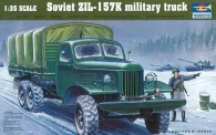 Trumpeter 751003 Soviet Zil-157K Military Truck 
