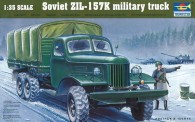 Trumpeter 751003 Soviet Zil-157K Military Truck 