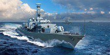 Trumpeter 756721 HMS TYPE 23 Frigate - Westminster(F237) 