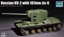 Trumpeter 757162 KV2 mit 107 mm Zis 6 