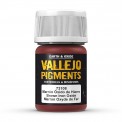 Vallejo 73108 Pigment - Eisen-Oxid-Braun, 30 ml 