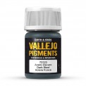 Vallejo 73123 Pigment - Dunkler Stahl, 30 ml 