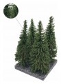 MBR model 51-4207 Hintergrundfichten (4 Stück) 14-16 cm 